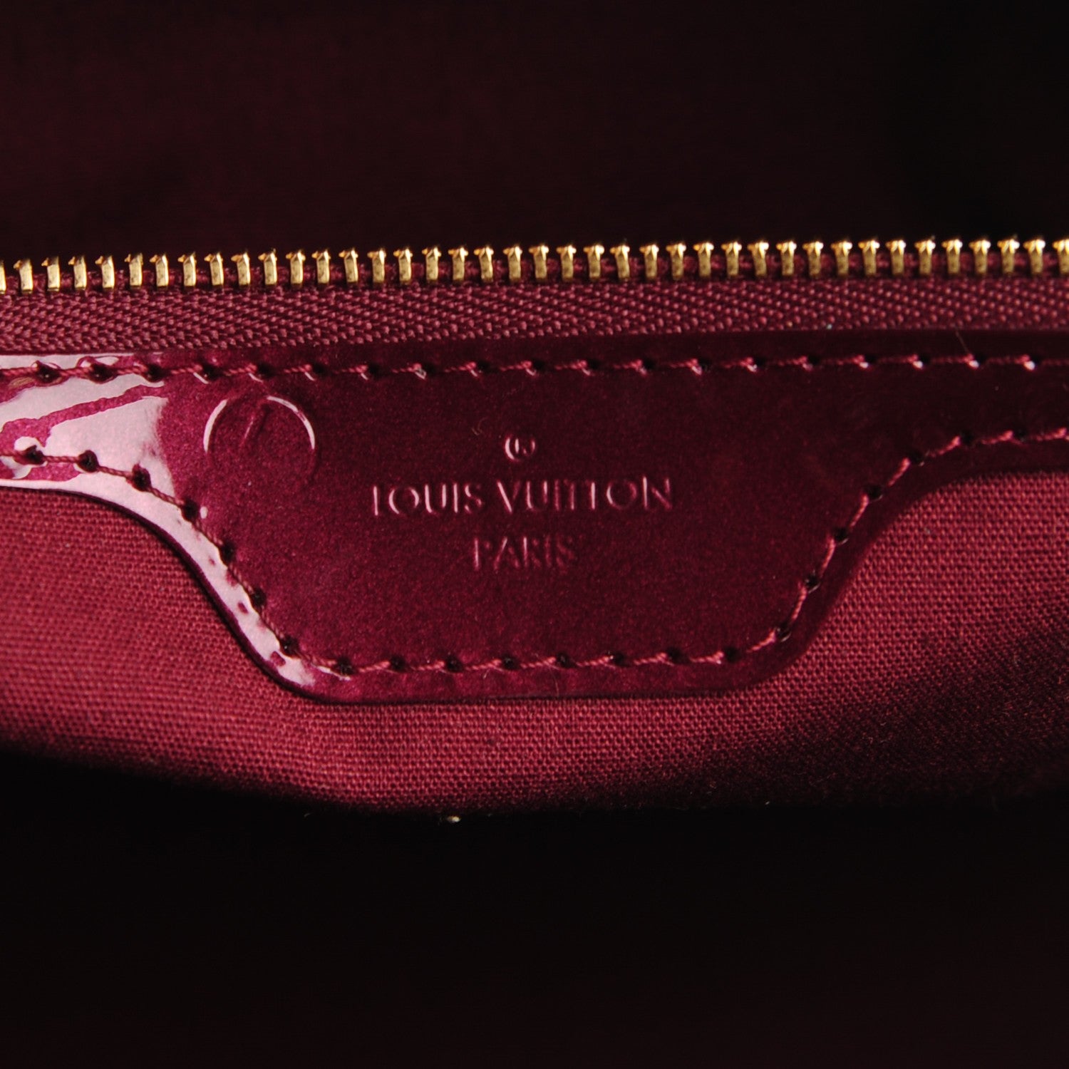 Louis Vuitton Vernis Wilshire PM Rouge Fauviste 6 of 7