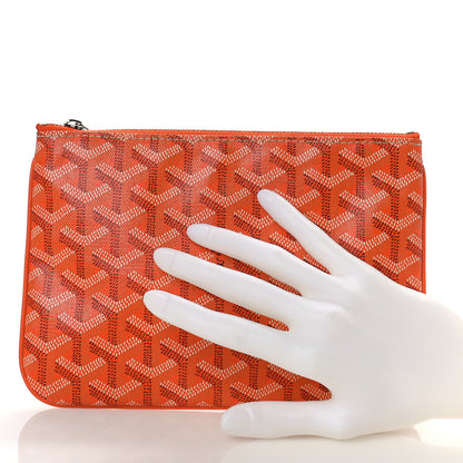 Goyard Goyardine Senat Pochette PM Orange 2 of 8
