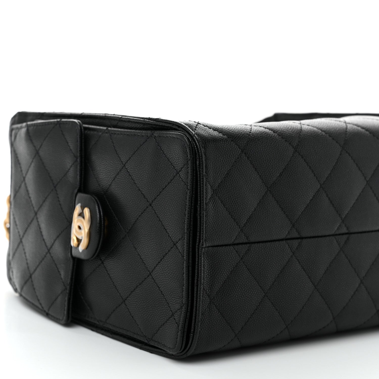 Chanel Caviar Quilted Small Chanel 25 Handbag Black 9 of 11