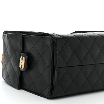 Chanel Caviar Quilted Small Chanel 25 Handbag Black 9 of 11