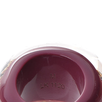 Louis Vuitton Resin Inclusion Ring 6.5 Violine 4 of 4