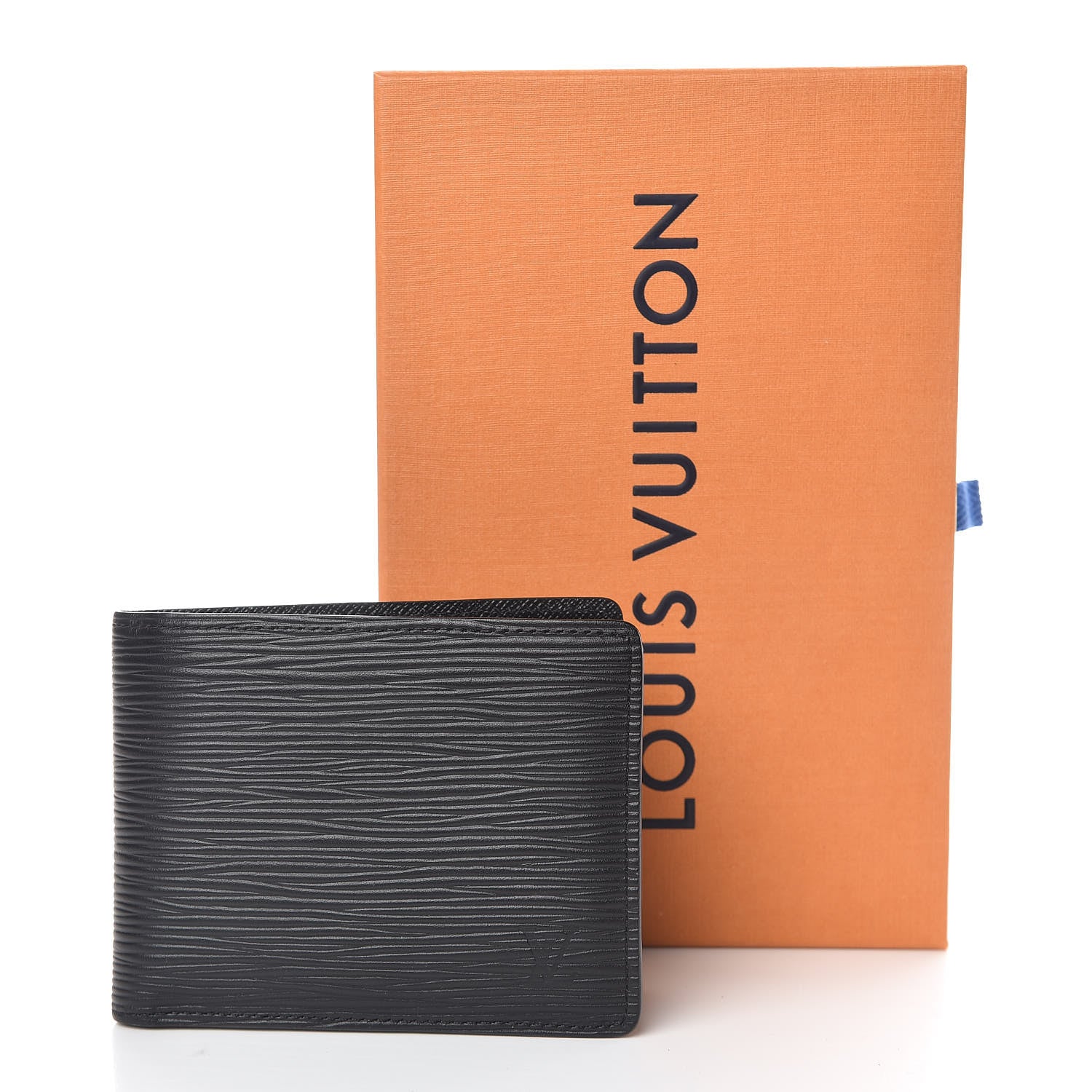 Louis Vuitton Epi Slender Wallet Black 8 of 8