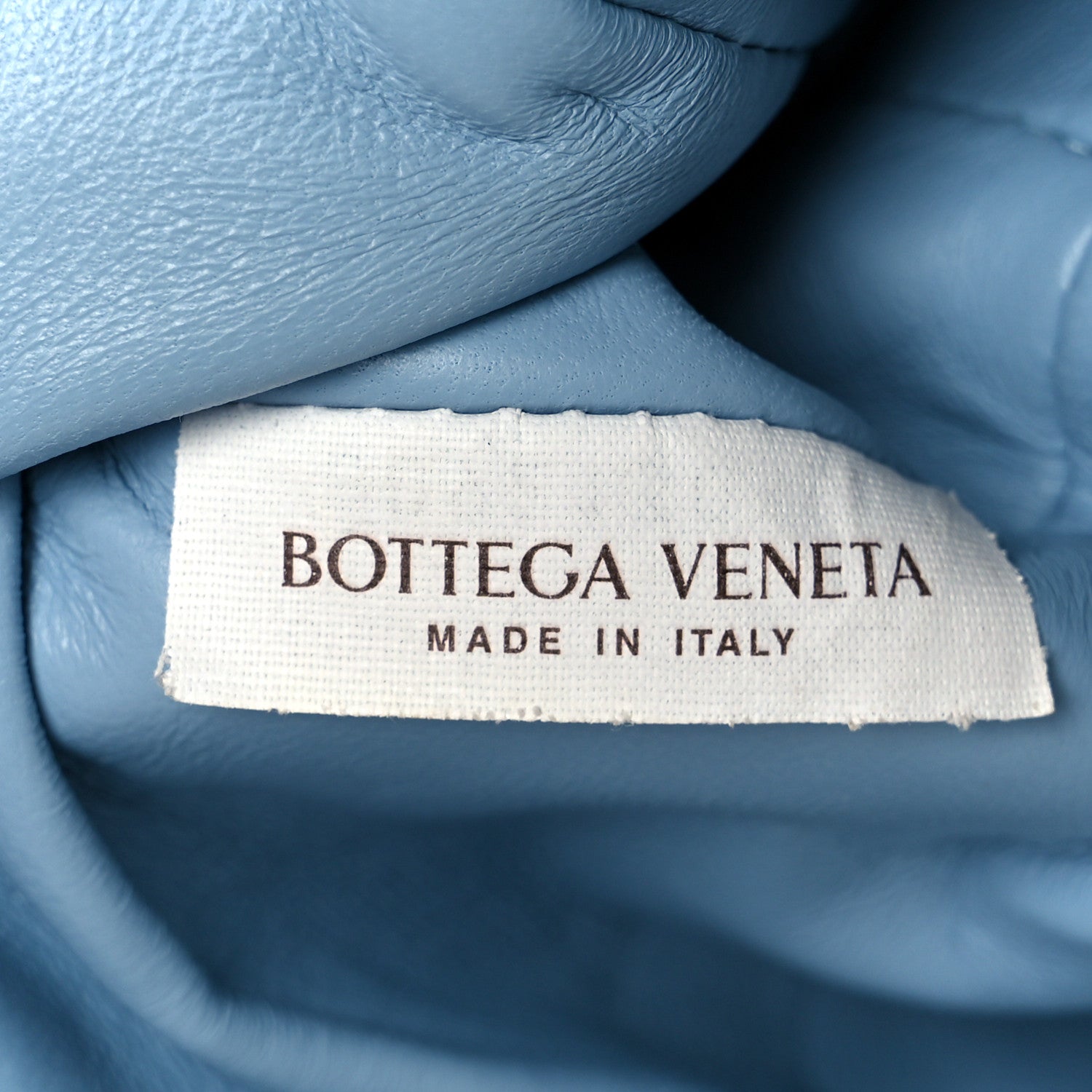 Bottega Veneta Nappa Intrecciato The Mini Pouch Ice 1785187