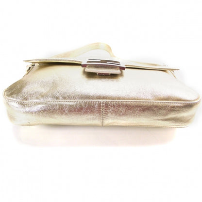 Fendi Metallic Calfskin Baguette Gold 4 of 15