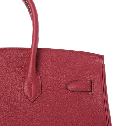 Hermes Togo Birkin 35 Rouge Grenat 30 of 36