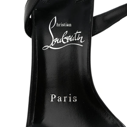 Christian Louboutin Nappa Loubigirl 85 Sandals 36.5 Black 7 of 9