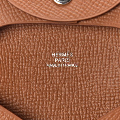 Hermes Epsom Bastia Coin Purse Gold 5 of 8
