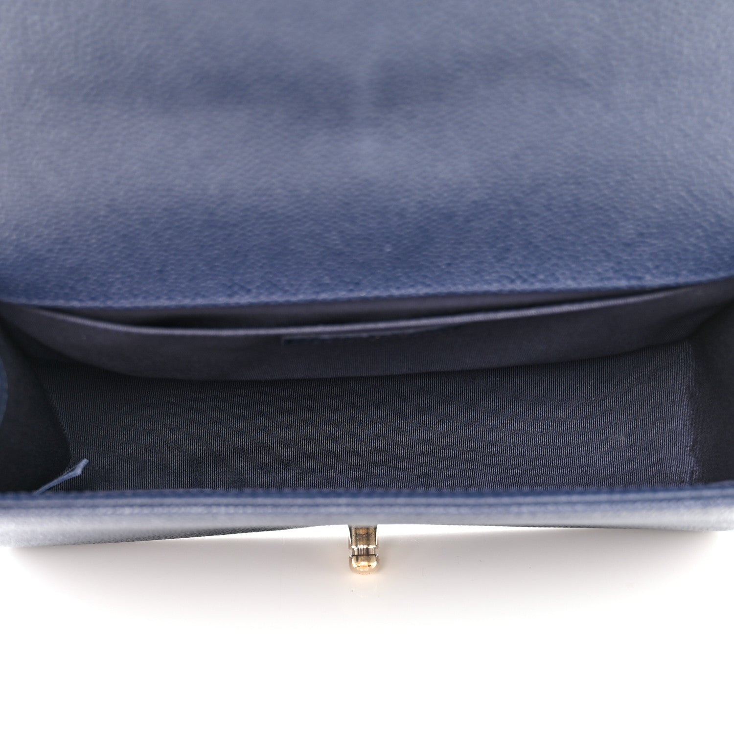 Chanel Caviar Quilted Medium Boy Flap Navy 5 of 10