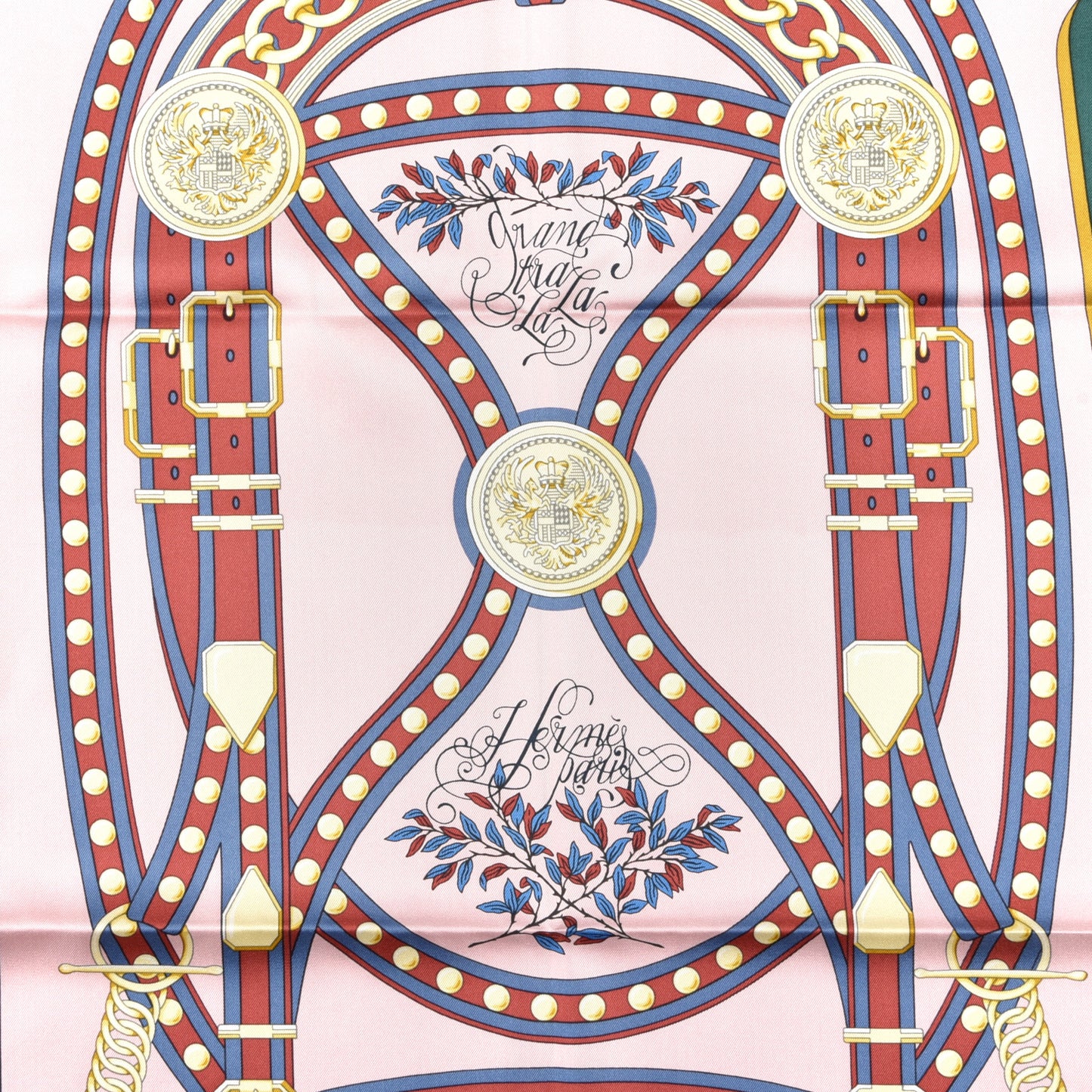 Silk Twill Grand Tralala 90 Rose Poudre Vert