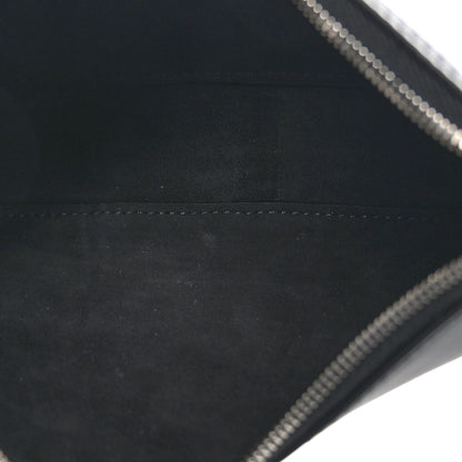 The Row Smooth Calfskin Half Moon Shoulder Bag Black 7 of 9
