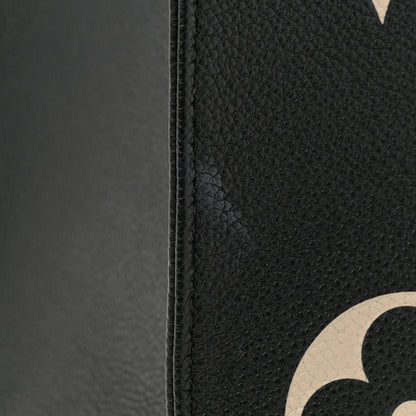 Louis Vuitton Empreinte Monogram Giant Onthego MM Black Beige 10 of 10