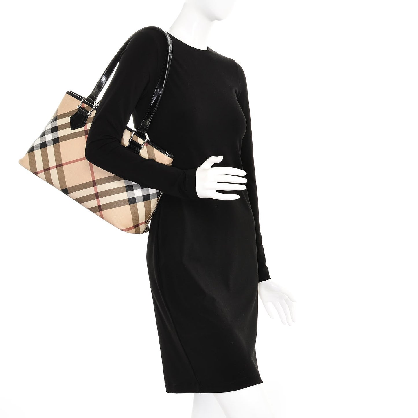Supernova Check Stanton Tote Black