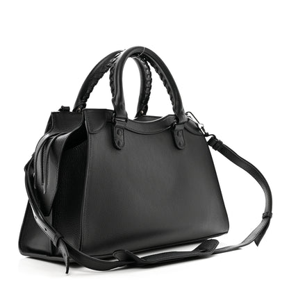 Balenciaga Grained Calfskin Neo Classic Black Hardware S City Black 3 of 9
