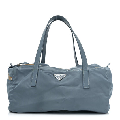 Prada Nylon Saffiano Shoulder Bag Blue 1 of 12