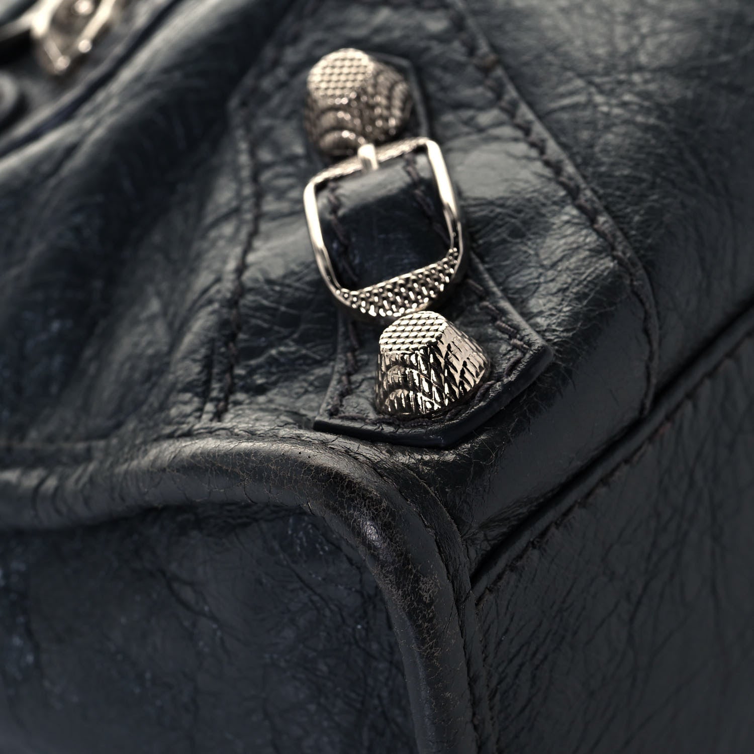 Balenciaga Agneau Giant 12 Silver Hardware Mini City Gris Fossile 9 of 14
