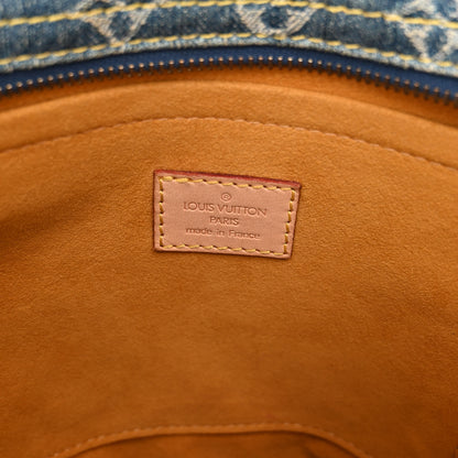Louis Vuitton Monogram Denim Neo Speedy Blue 6 of 9