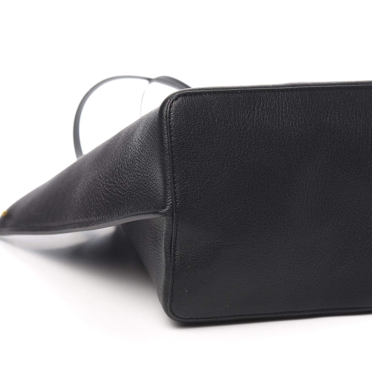 Calfskin Large Vlogo Fillme Tote Black