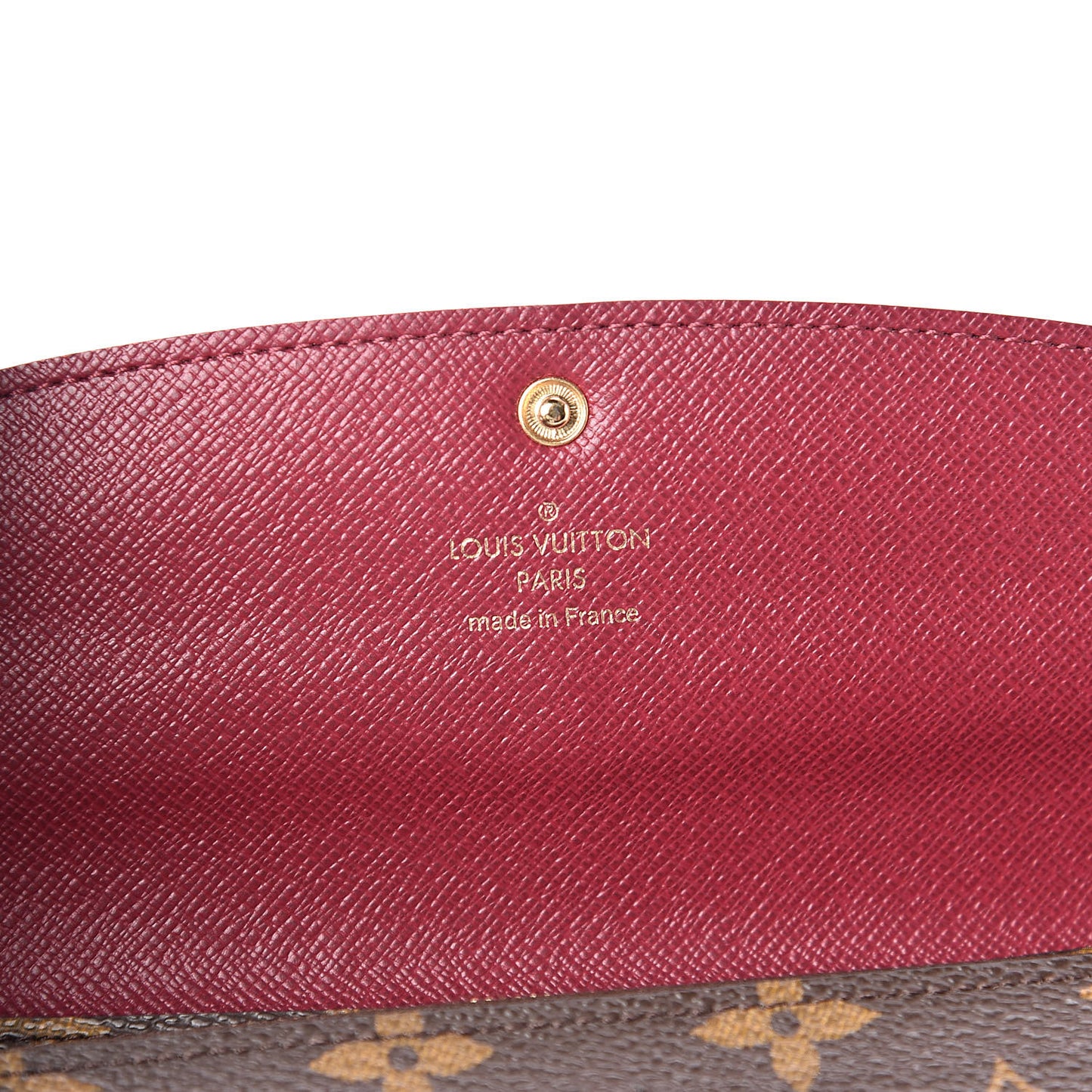 Monogram Emilie Wallet Fuchsia