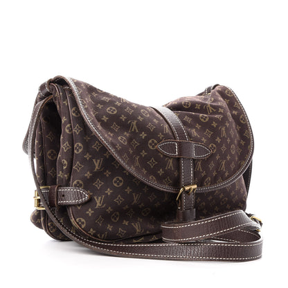 Louis Vuitton Monogram Idylle Saumur MM Fusain 3 of 9