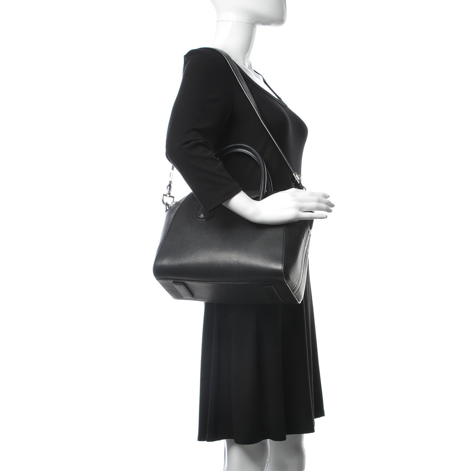Givenchy Sugar Goatskin Small Antigona Black 2 of 14