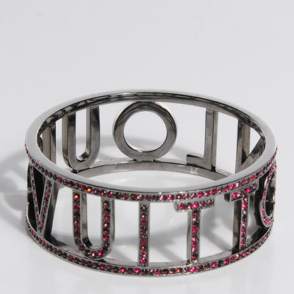 Louis Vuitton Swarovski Crystal 1001 Nuits Nights Bracelet Amarante 3 of 4
