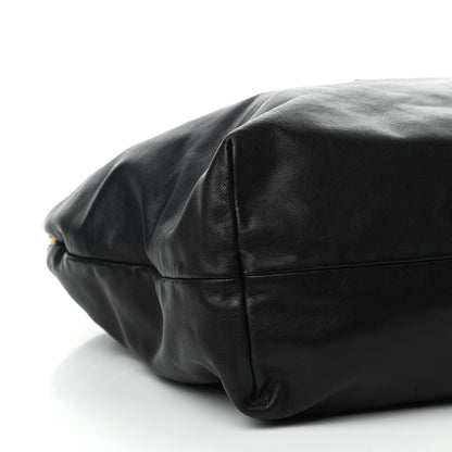 Prada Soft Calf Tote Black 7 of 9