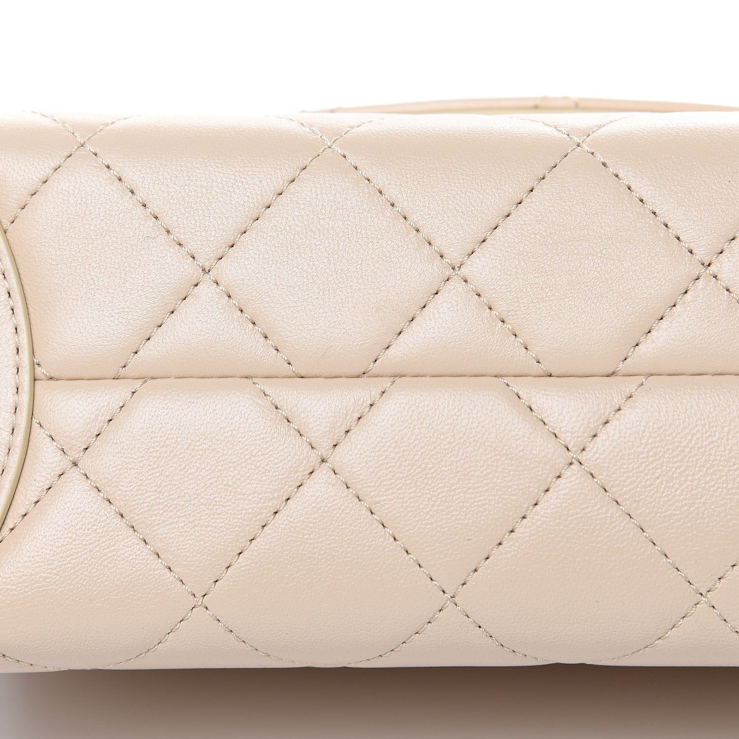 Chanel Lambskin Quilted Medium Trendy Spirit Top Handle Bag Beige 10 of 12