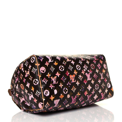 Louis Vuitton Watercolor Aquarelle Speedy 35 Brown 4 of 5