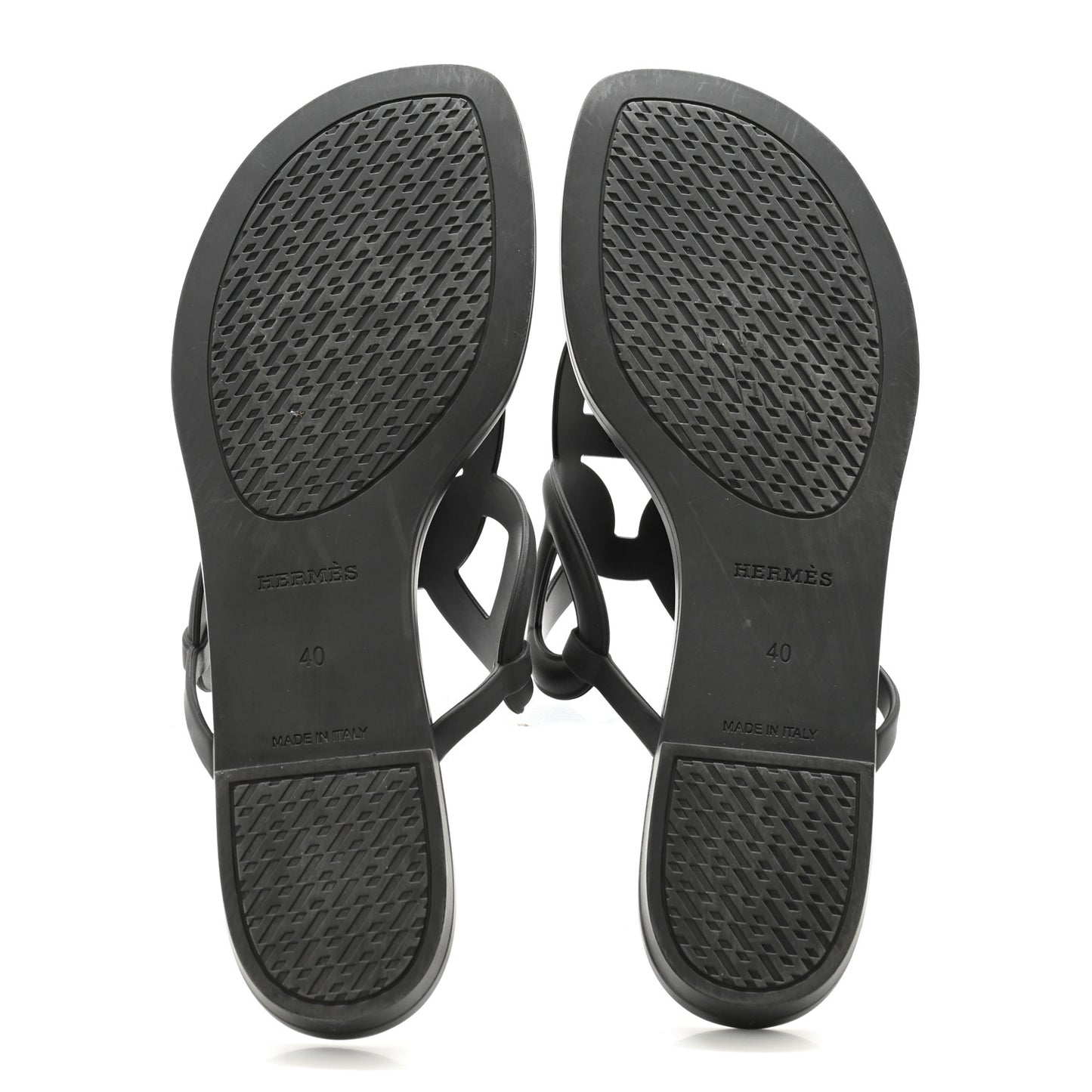 Rubber Womens Egerie Sandals 40 Black