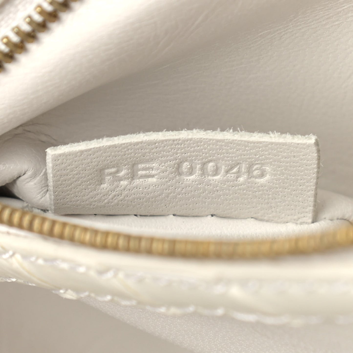 Calfskin Pony Hair Les Extraordinaires Tupelo PM White