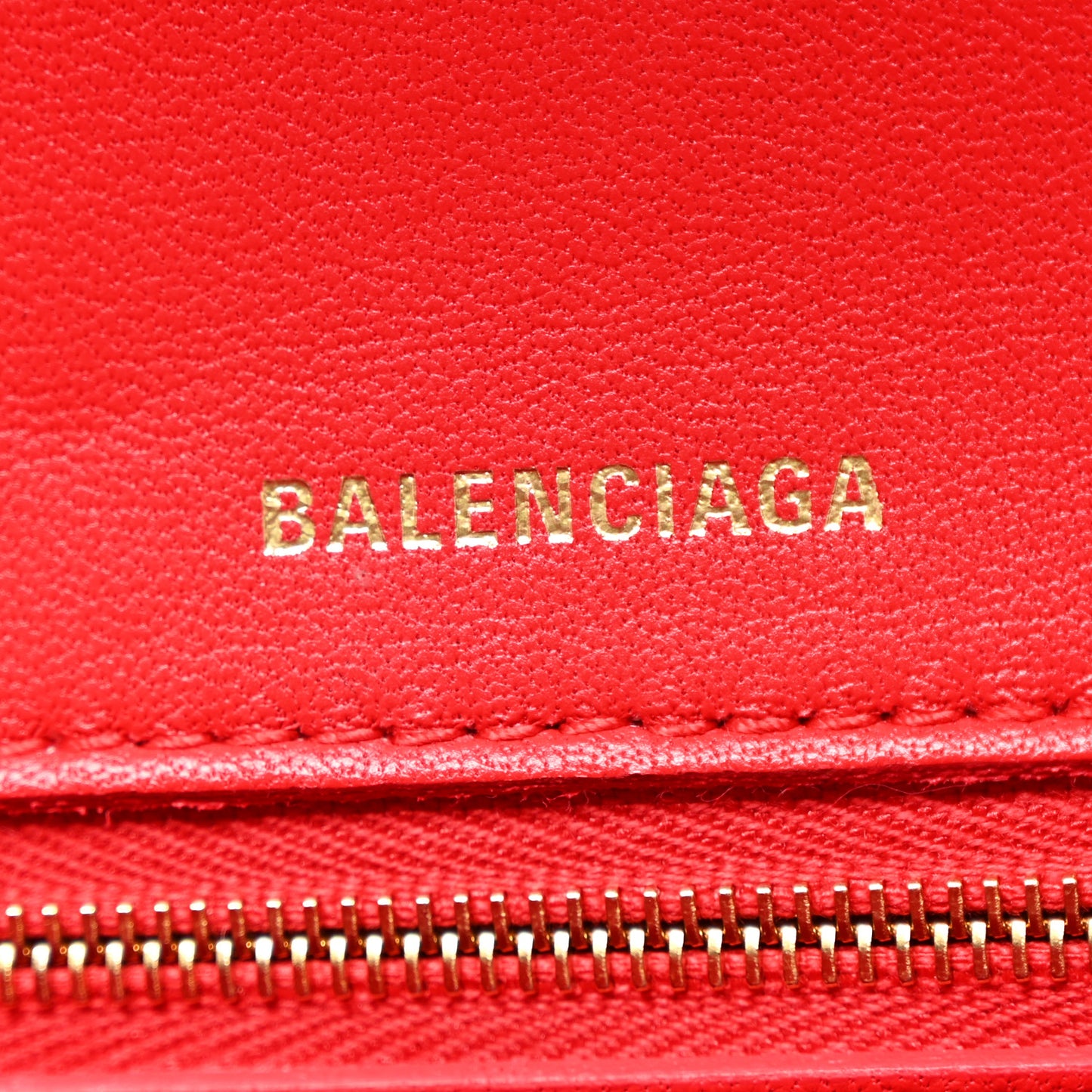 Shiny Box Calfskin Medium Hourglass Top Handle Bag Bright Red