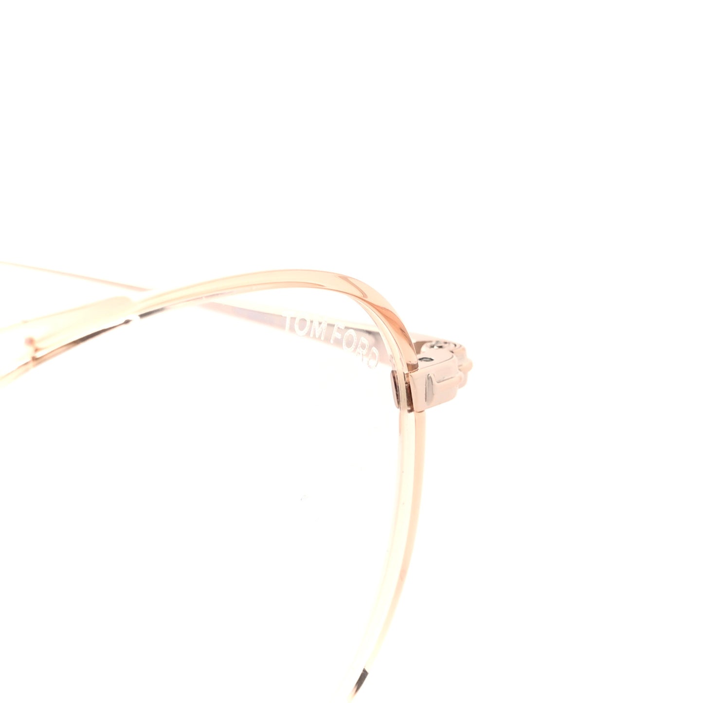 Metal Aviator Sunglasses TF5666 Rose Gold