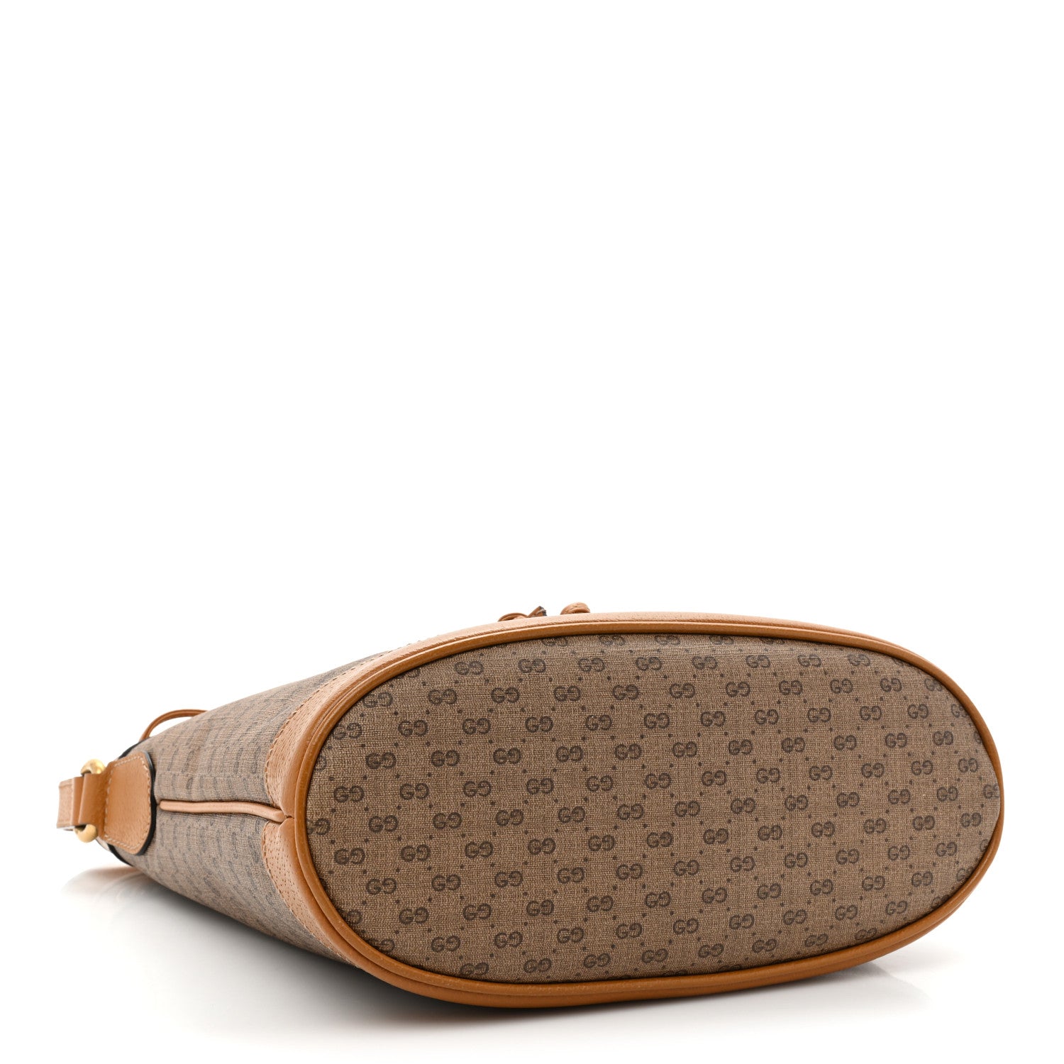 Gucci X DISNEY Mini Vintage GG Supreme Monogram Bucket Bag Beige Vintage Sun Oil 4 of 9