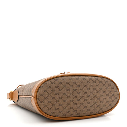 Gucci X DISNEY Mini Vintage GG Supreme Monogram Bucket Bag Beige Vintage Sun Oil 4 of 9