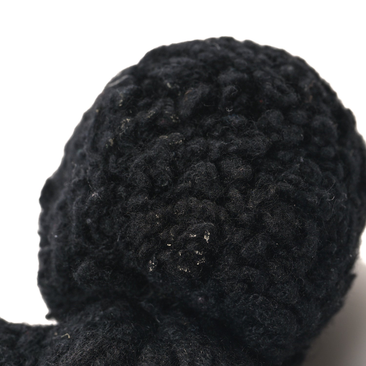 Chanel Cashmere Chain CC Beanie Hat Black 7 of 8