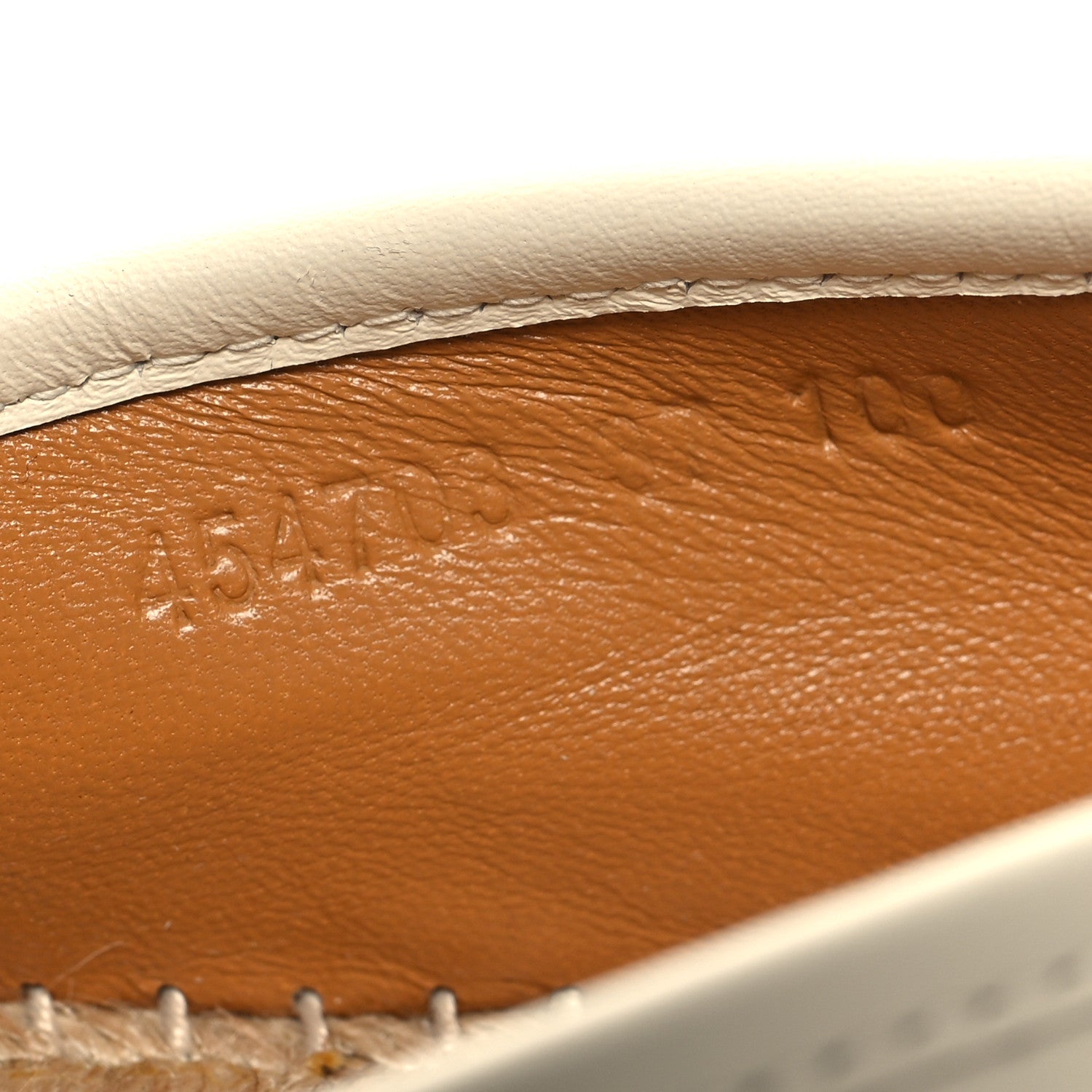 Gucci Guccissima Signature Espadrilles 37 Mystic White 6 of 9