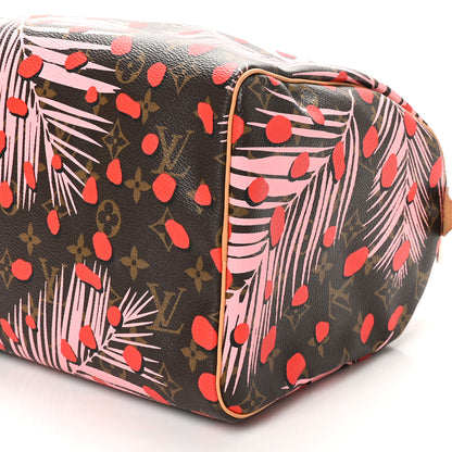 Louis Vuitton Monogram Jungle Dots Speedy 30 Sugar Pink Poppy 10 of 10