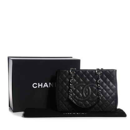 Chanel Caviar Grand Shopping Tote GST Black 8 of 8