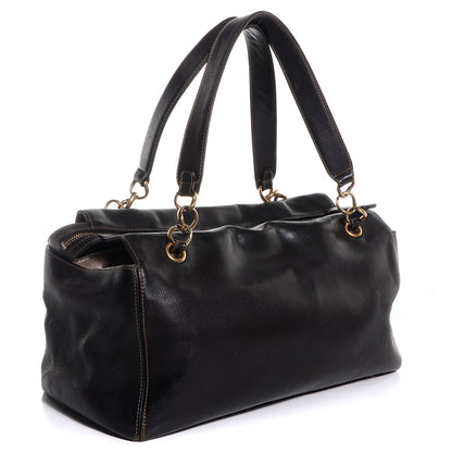Chanel Leather CC Bag Black 4 of 16