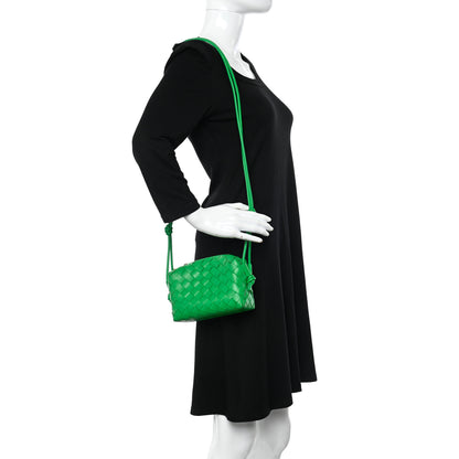 Bottega Veneta Nappa Intrecciato Mini Loop Camera Bag Parakeet 3 of 12