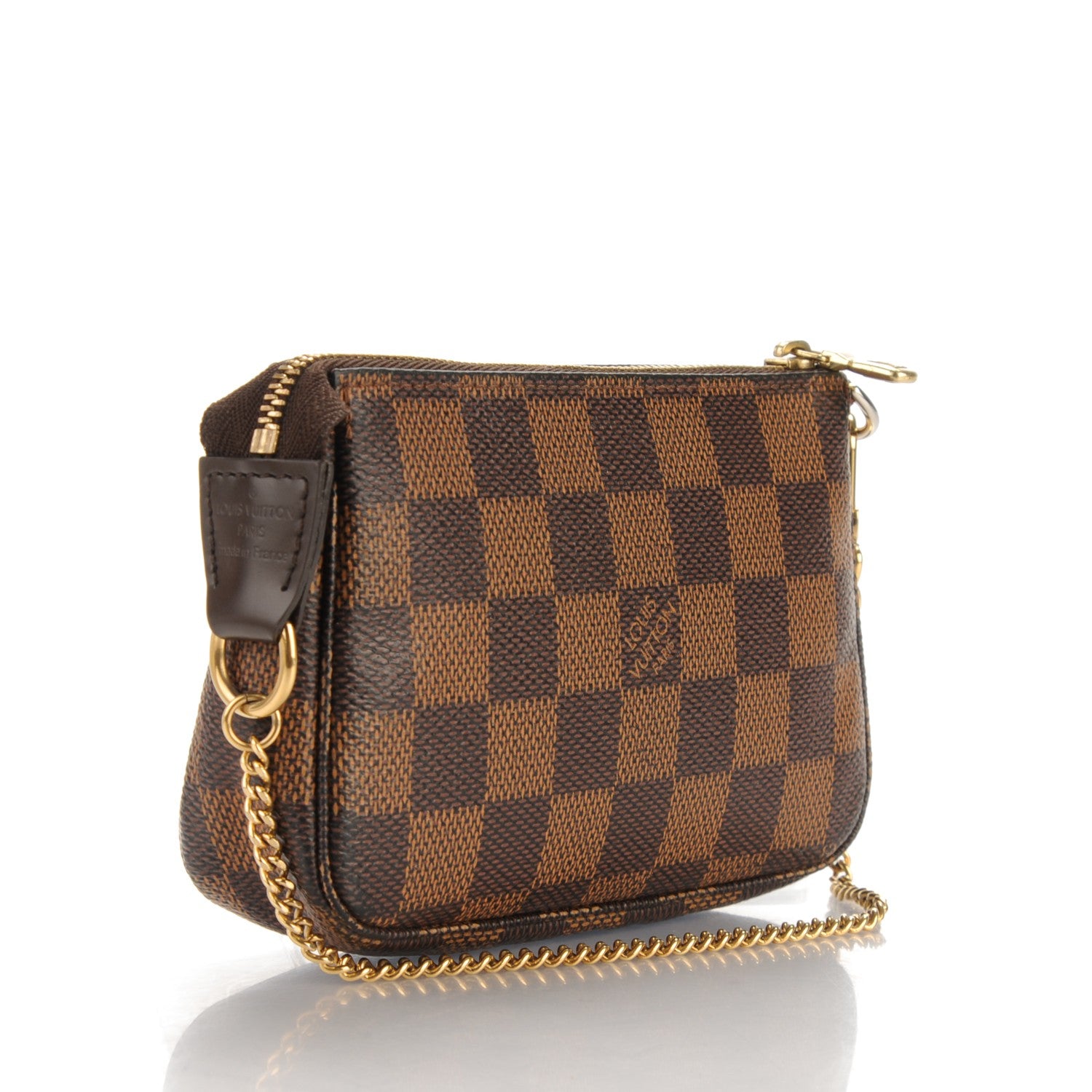 Louis Vuitton Damier Ebene Mini Pochette Accessories 3 of 8