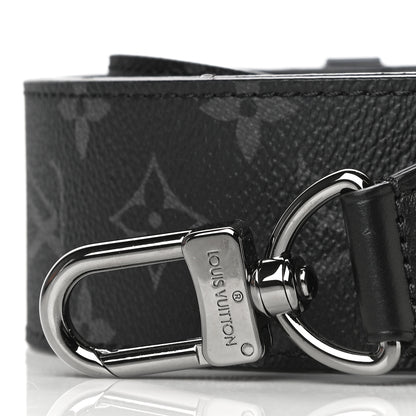 Louis Vuitton Monogram Eclipse Reversible Bandouliere Shoulder Strap 2 of 9