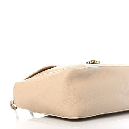 Chloe Goatskin Medium Elsie Shoulder Bag Biscotti Beige 6 of 14