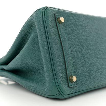 Hermes Togo Birkin 30 Malachite 9 of 10