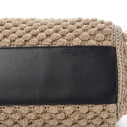 Dolce & Gabbana Metallic Crochet Miss Sicily Top Handle Flap Gold 10 of 10