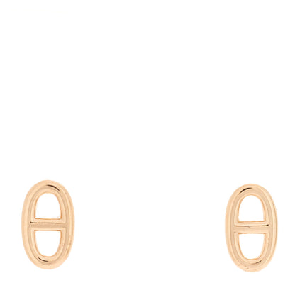 Hermes 18K Rose Gold TPM Farandole Stud Earrings 1 of 5