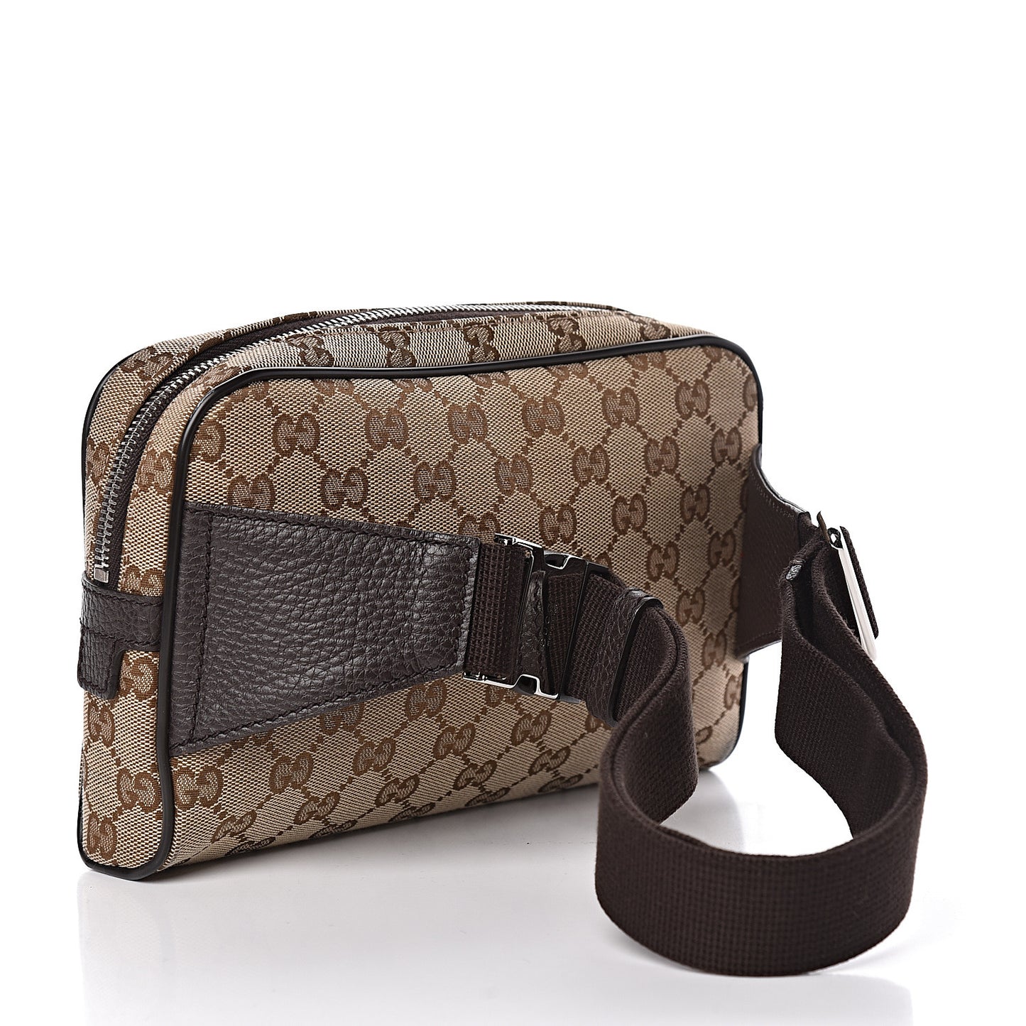 Monogram Belt Bag Dark Brown