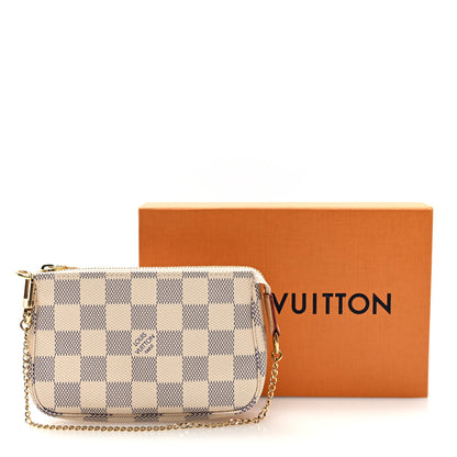 Louis Vuitton Damier Azur Mini Pochette Accessories 10 of 10
