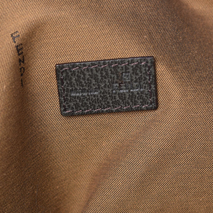 Fendi Zucca Cinghiale Medium Zip Code Shopping Tote Lierre 6 of 10