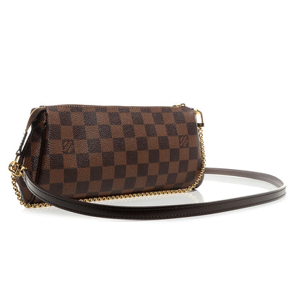 Louis Vuitton Damier Ebene Eva Clutch 3 of 7